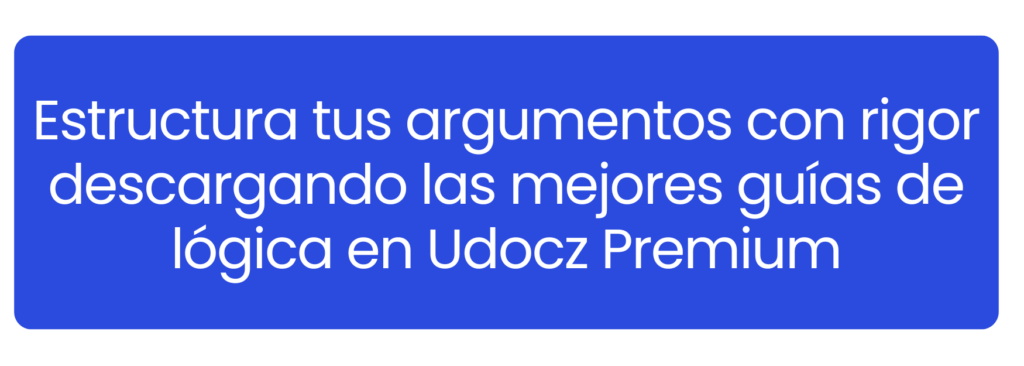 Acceso a esquemas y guías de estudio sobre lógica y razonamiento en la plataforma Udocz.