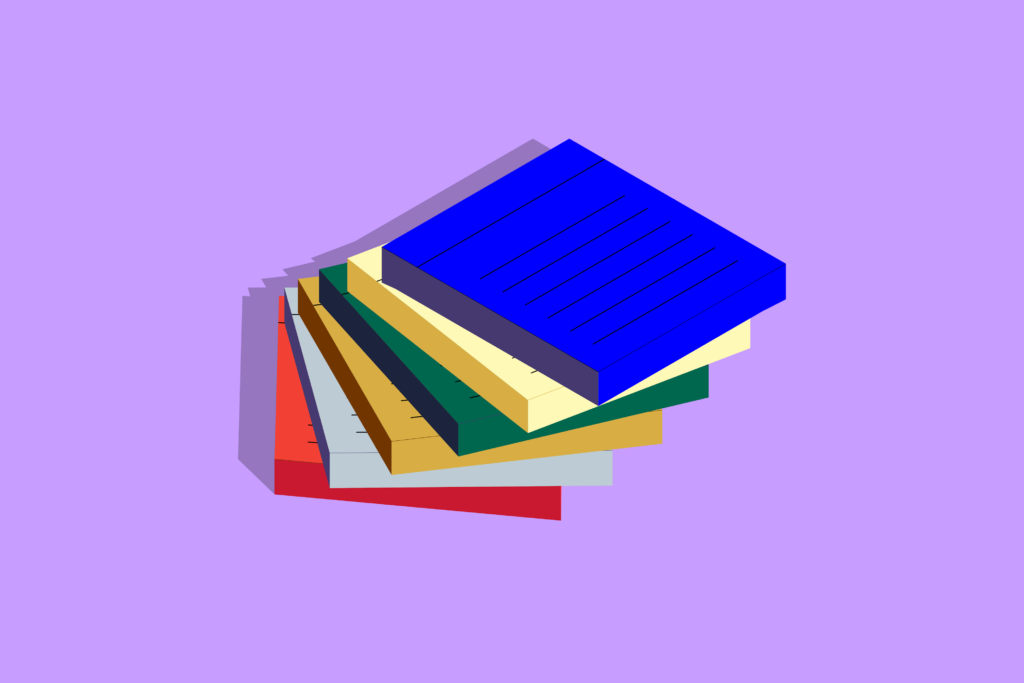 Post its para tomar notas de estudio.