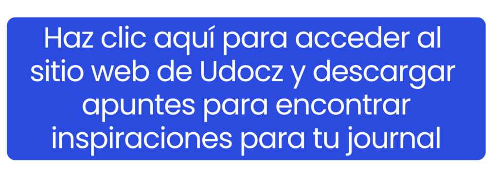 Interfaz de Udocz con plantillas organizadas y resúmenes inspiradores para journals.