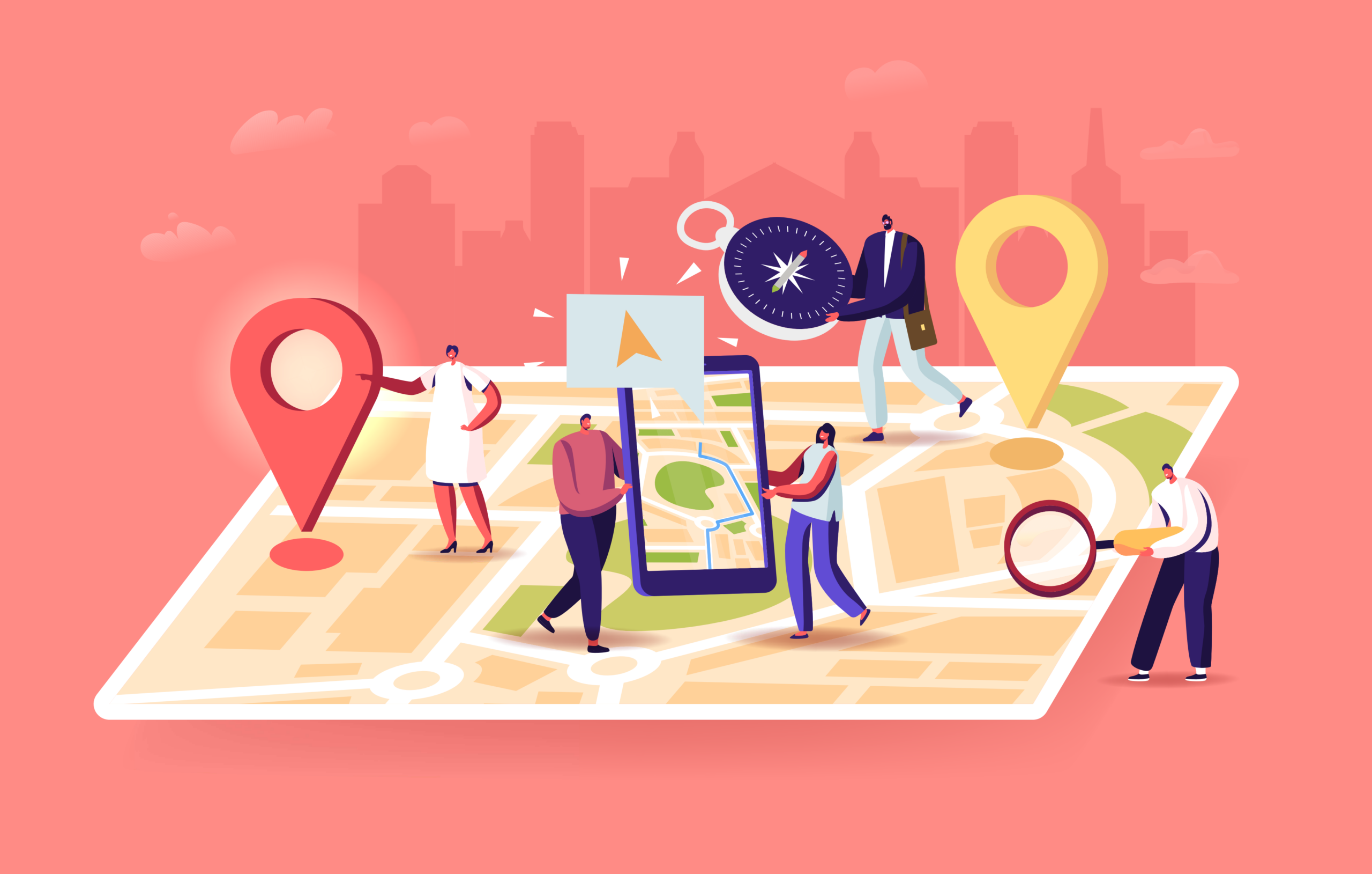 Personas buscando nuevas rutas de carrera para seguir.